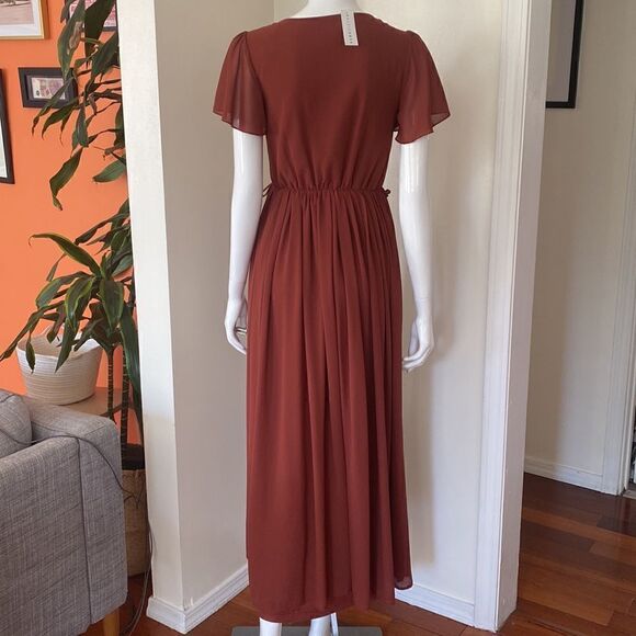 Baltic Born Rust Kristina Maxi Dress Size XS NWT - Picture 9 of 14
